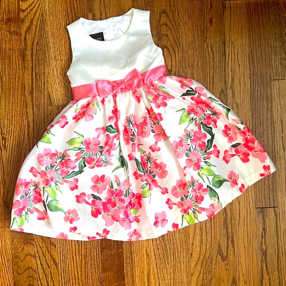Holiday Editions Floral Print Dress Size 3T